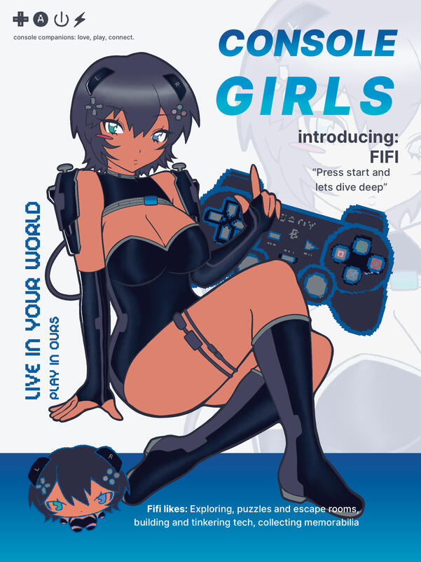 OC: Fifi PS2 Girl