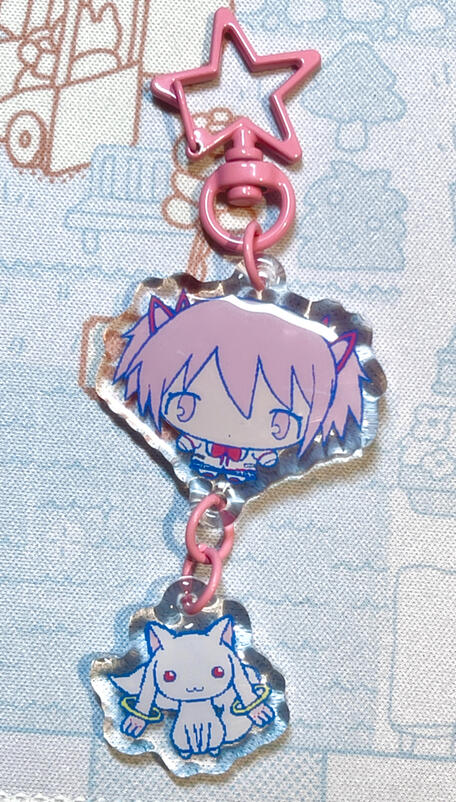Linking Keychain: Madoka Puella Magi Madoka Magica
