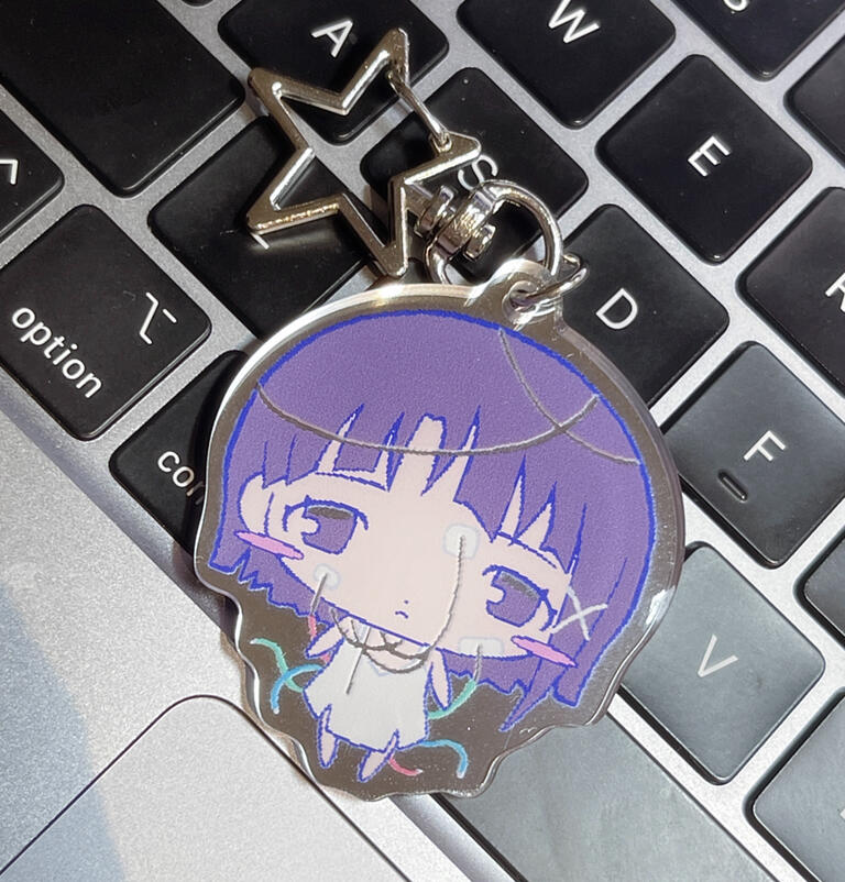 Mirror Keychain: Serial Experiments Lain