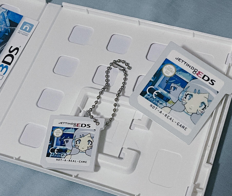 OC: Jettie 3Ds Keychains in collectible case