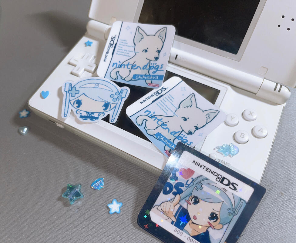 OC and Various DSLite inspired stickers